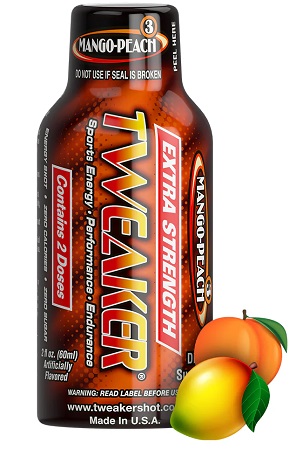 TWEAKER ENERGY EXTRA STRENGTH MANGO PEACH (1.99) -2OZ