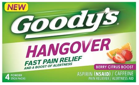 GOODY'S HANGOVER 4PK POWDER