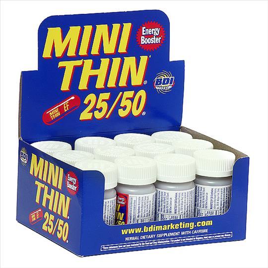 MINI THIN 25/50EF BTL 12CT  (30 CAPSULES)