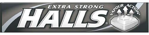 HALLS EXTRA STRONG MENTHOL 20CT