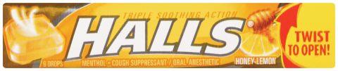 HALLS HONEY-LEMON 20CT (9 PIECE)*$4.50 OFF PER BOX*
