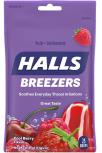 HALLS BAG BREEZERS COOL BERRY 12CT*$3.00 OFF PER BOX*