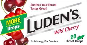 LUDEN'S WILD CHERRY 20CT(20 PIECE)