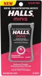 HALLS MINIS WATERMELON SUGAR FREE 24PC