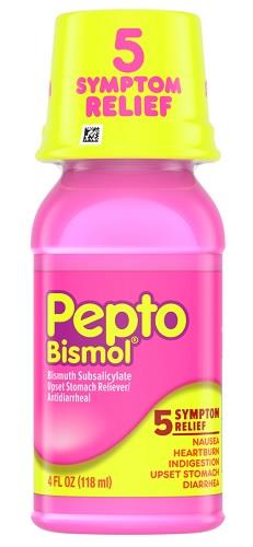PEPTO BISMOL BOTTLES 4OZ12/1CT
