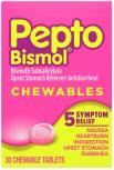 PEPTO BISMOL CHEWABLES 30CT**AVAILABLE BY SPECIAL ORDER AND EMAIL ONLY, ALLOW 21 DAYS LEADTIME