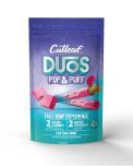 CUTLEAF DUOS POP&PUFF -COTTON CANDY** TWO PREROLLS + TWO GUMMIES **