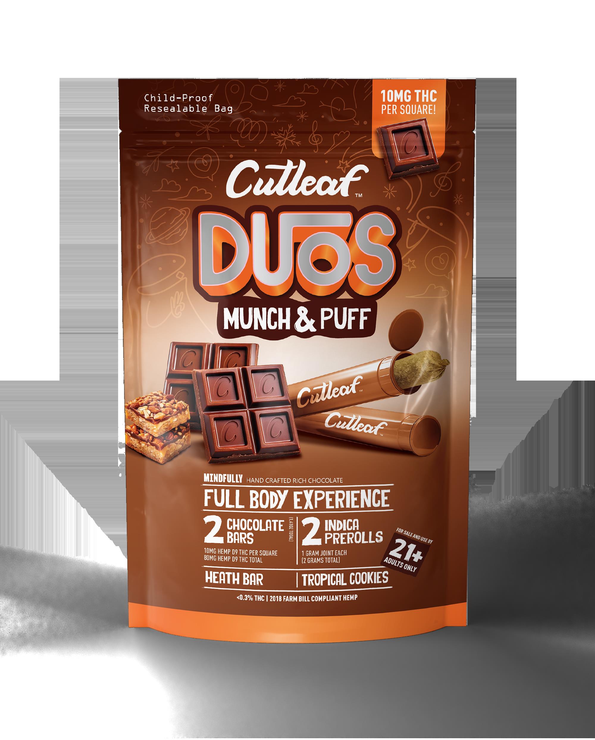 CUTLEAF DUOS MUNCH&PUFF -HEATH BAR