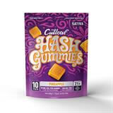 CUTLEAF HASH GUMMIES 10PK-PINEAPPLE