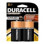 DURACELL USA PRODUCT 'D' 2PK 6CT(MSRP $8.49)