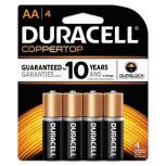 DURACELL USA PRODUCT 'AA' 4PK(MSRP $7.69)