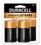 DURACELL .D -4PK     (MSRP $12.99)**AVAILABLE BY SPECIAL ORDER AND EMAIL ONLY, ALLOW 14 DAYS LEADTIME