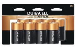 DURACELL .D -8PK   (MSRP $21.99)**AVAILABLE BY SPECIAL ORDER AND EMAIL ONLY, ALLOW 14 DAYS LEADTIME