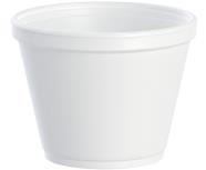 FOAM 16OZ SQUAT CONTAINER  LID #32JL