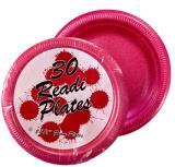 FOAM PLATES (RED) 8 7/8