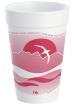 FOAM BEVERAGE CUPS -16OZ (RED-HORIZON)**AVAILABLE BY SPECIAL ORDER AND EMAIL ONLY, ALLOW 21 DAYS LEADTIME
