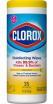 CLOROX WIPES LEMON 35CT