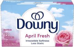 DOWNY SHEETS APRIL FRESH 120CT**AVAILABLE BY SPECIAL ORDER ONLY, ALLOW 21 DAYS LEADTIME