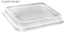 LID PLASTIC 1/2 LOW DOME(FITS 1/2 SIZE ROASTING PANS)