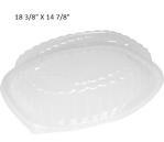 LID PLASTIC REG. DOME OVAL(FITS OVAL PAN #324)