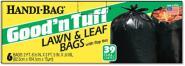 GOOD 'N TUFF LAWN/LEAF BAG 39GAL 12/6CT(NO PRE-PRICE)
