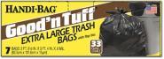 GOOD N TUFF X LARGE TRASH BAG 33GAL 12/7CT(NO PRE-PRICE)