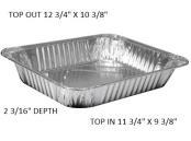 ROASTING PAN 1/2 MEDIUM 100CT(LID #2049, 321LDL)