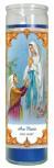 CANDLE RELIGIOUS 12CTHAIL MARY BLUE (8.1OZ)