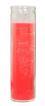 CANDLE RELIGIOUS 12CTPLAIN RED (8.1OZ)
