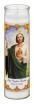 CANDLE RELIGIOUS 12CTST.JUDE WHITE (8.1OZ)