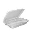 FOAM RESTAURANT BOX LARGE 3 SECTION (NON-PERFORATED)9.5