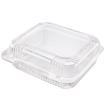 PLASTIC CLEAR RESTAURANT MEDIUM CONTAINER8.25
