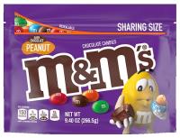 M&M DARK CHOC. PEANUT 9.4OZ POUCH