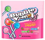 BUBBLE YUM FILLED LOLLIPOPS POUCH 8.8OZ