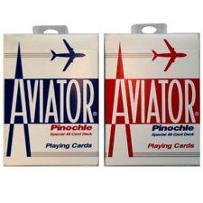 AVIATOR PINOCHLE CARDS 12CT