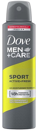 DOVE MEN+CARE DEODORANT SPRAY 150MLSPORT