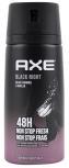 AXE BODY SPRAY 150ML (12CT)BLACK NIGHT