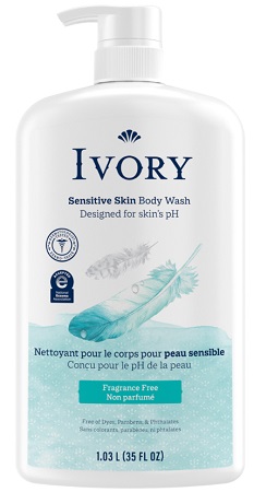 IVORY BODY WASH  FRAGRANCE-FREE 35OZ**AVAILABLE BY SPECIAL ORDER & EMAIL ONLY, ALLOW 14 DAYS LEADTIME
