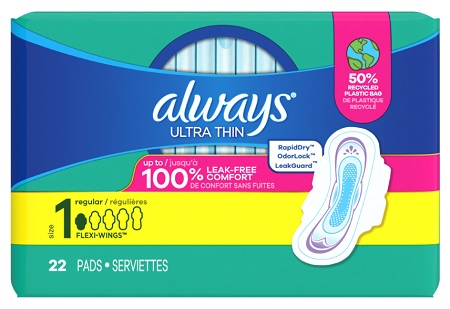 ALWAYS ULTRA THIN #1 (6/22CT)**AVAILABLE BY SPECIAL ORDER ONLY, ALLOW 21 DAYS LEADTIME