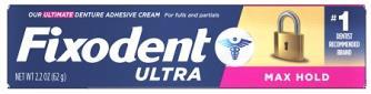 FIXODENT ULTRA MAX HOLD 2.2OZ**AVAILABLE BY SPECIAL ORDER ONLY, ALLOW 21 DAYS LEADTIME