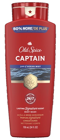 OLD SPICE BODY WASH CAPTAIN 24OZ**AVAILABLE BY SPECIAL ORDER AND EMAIL ONLY, ALLOW 14 DAYS LEADTIME
