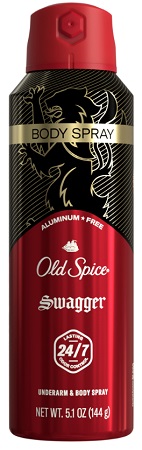 OLD SPICE BODY SPRAY SWAGGER 5.1OZ**AVAILABLE BY SPECIAL ORDER AND EMAIL ONLY, ALLOW 21 DAYS LEADTIME