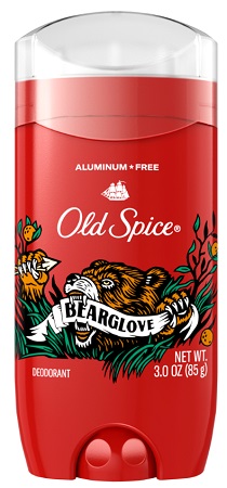 OLD SPICE ALUMINUM FREE BEARGLOVE 3OZ**AVAILABLE BY SPECIAL ORDER AND EMAIL ONLY, ALLOW 21 DAYS LEADTIME