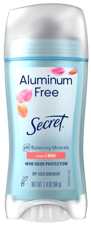 SECRET ALUMINUM FREE ROSE 2.4OZ**AVAILABLE BY SPECIAL ORDER AND EMAIL ONLY, ALLOW 21 DAYS LEADTIME