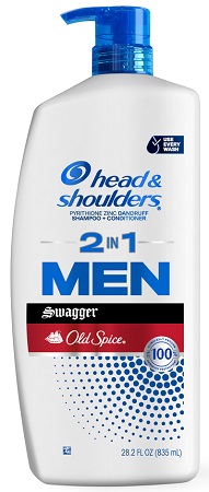 HEAD & SHOULDERS MENS 2-IN-1 OLD SPICE SWAGGER -28.2OZ**AVAILABLE BY SPECIAL ORDER AND EMAIL ONLY, ALLOW 14 DAYS LEADTIME