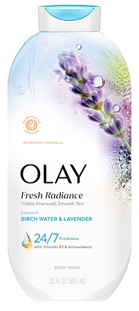 OLAY FRESH RADIANCE BODY WASH BIRCH WATER LAVENDER 22OZ**AVAILABLE BY SPECIAL ORDER & EMAIL ONLY, ALLOW 21 DAYS LEADTIME