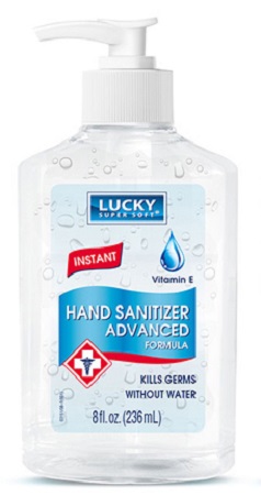 LUCKY HAND SANITIZER CLASSIC - 8OZ