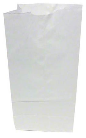 PAPER BAGS (WHITE) #20 SHORT**AVAILABLE BY SPECIAL ORDER ONLY, ALLOW 21 DAYS LEADTIME**