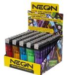 NEON LIGHTERS 20/50CT*BUY 50 MASTER CASES GET $3 OFF A CASE*
