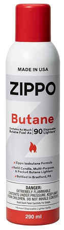 ZIPPO BUTANE FUEL 290ML (9.8OZ)